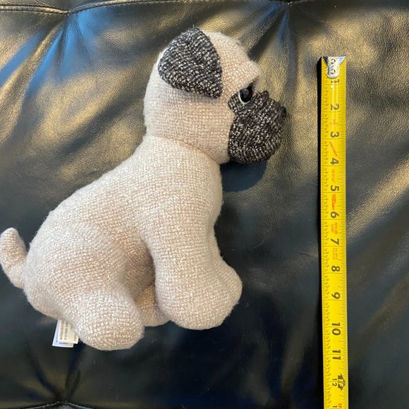 PUG PLUSH Aurora Realistic Plush Plastic Eyes Nose Weighted Companion - Picture 7 of 9